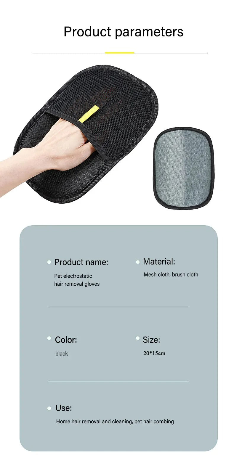 Pet Hair Removal Glove